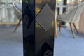 Täcklock t/staketstolpe Svart 50 x 50 mm Steel Design